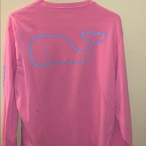 Barely Worn Pink Vineyard Vines Long Sleeve Tee
